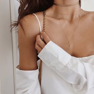 Are You Am I Jace Mini chain choker